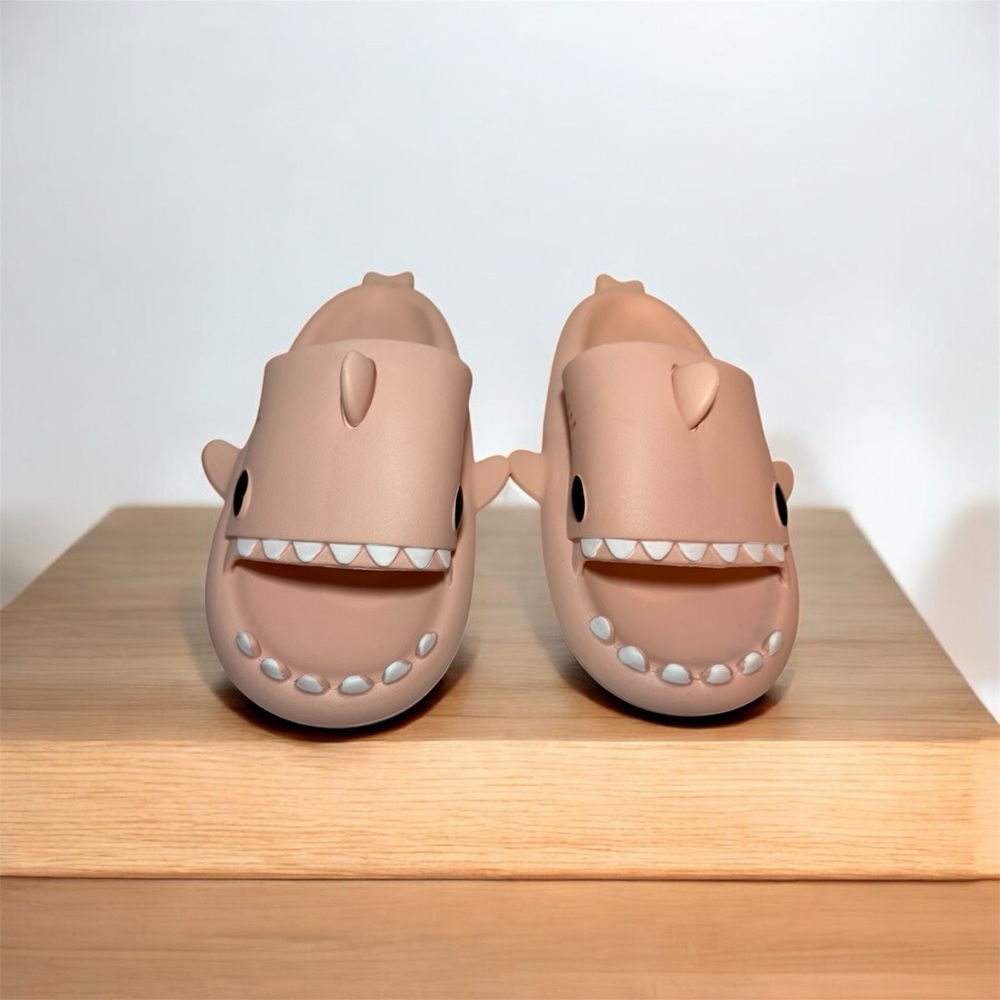 Pink Shark Cloud Slides